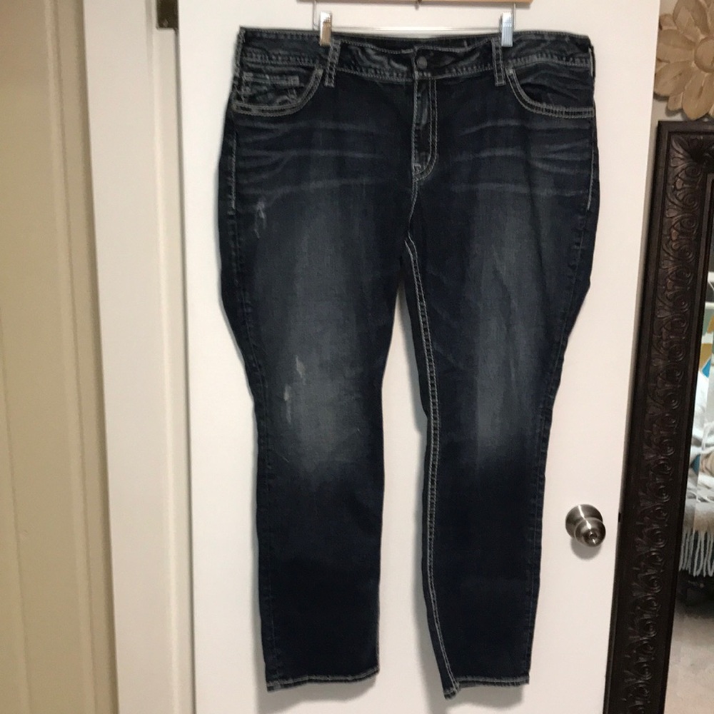 New Silver Suki Straight Jean.